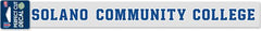 Solano Community College 2'' x 17'' Perfect Cut Decal