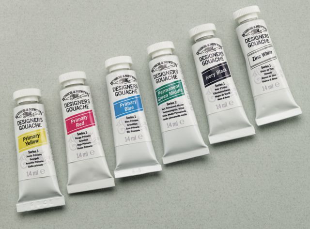 Designer/Gouache 14mL/Tube Cerulean Blue