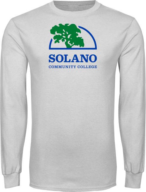 Solano Long Sleeve T Shirt Solano Community College Institutional Mark - ONLINE ONLY