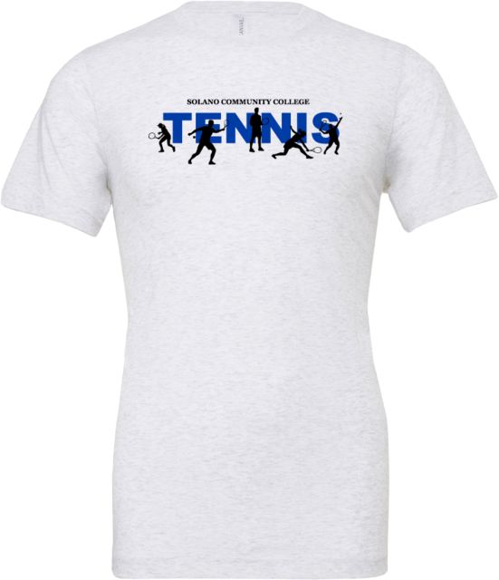 Solano Bella + Canvas Jersey Cotton T Shirt Solano Community College Tennis Team - ONLINE ONLY
