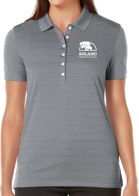 Solano Callaway Womens Opti Vent Polo Solano Community College Institutional Mark - ONLINE ONLY