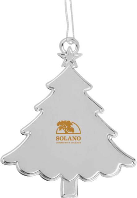 Solano Tree Ornament Solano Community College Institutional Mark Engraved - ONLINE ONLY