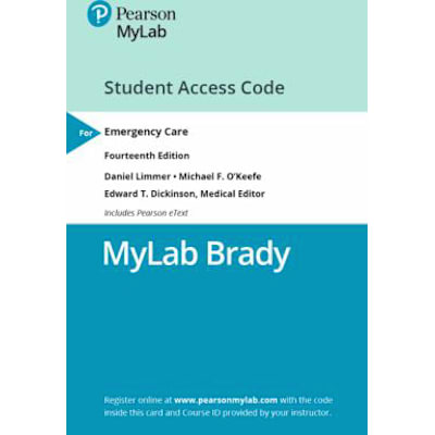 MyLab BRADY with Pearson eText Access Card for Emergency Care