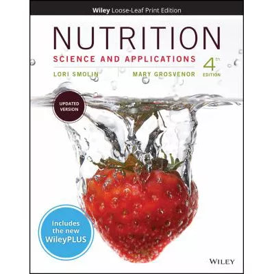 Nutrition w/WileyPLUS NextGen Card with (LL) Print Companion Set