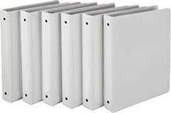 ECONOMY VIEW BINDER 1 WHT 6PK